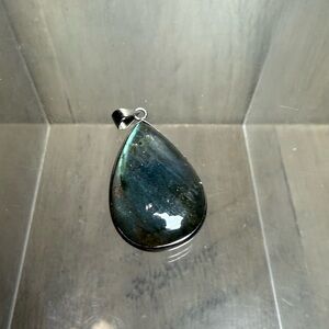 Labradorite Crystal Stone Necklace Pendant